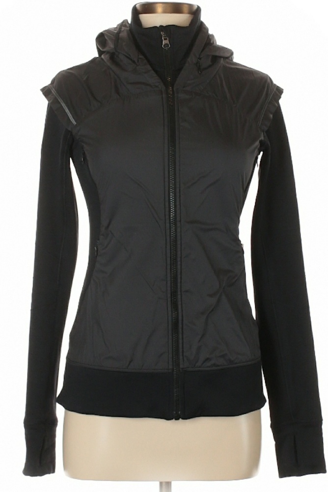 NEW Lululemon Black Snug Sprinter Run Jacket  6